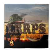 陸軍LRPS LRRP LRRP LPS Recon Recondo タイル (正面)