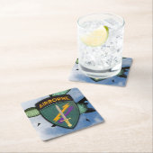 陸軍USACAPOC(A)心理作戦 スクエアペーパーコースター (インサイチュ)