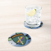 陸軍USACAPOC(A)心理作戦 ラウンドペーパーコースター (インサイチュ)