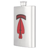 陸軍USACSOC特別Ops退役軍人Vetsパッチ フラスク (左)