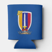 陸軍USARVベトナム戦争パッチ退役軍人ヴェッツ 缶クーラー (裏面)