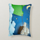 陸飛んでいる上船 アクセントクッション (裏面(縦))