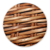 険しいかごの一見 セラミックノブ (正面)