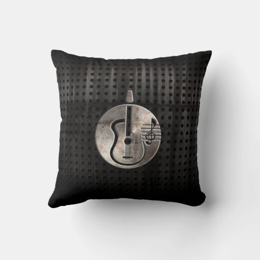 険しいアコースティックギター クッション (裏面)