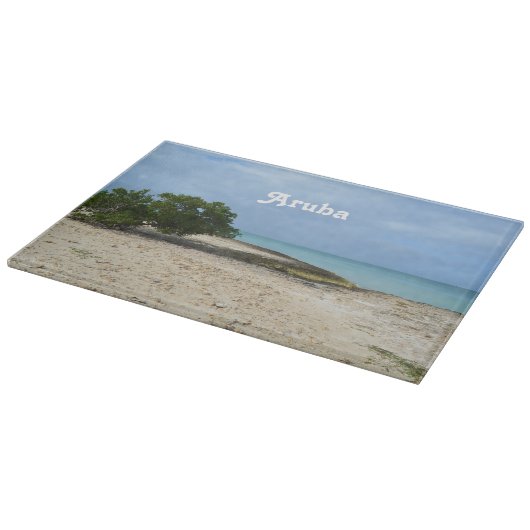 険しいアルバ カッティングボード (角)