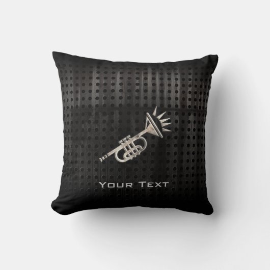 険しいトランペット クッション (正面)