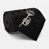 険しいトランペット ネクタイ (ロール)