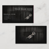 険しいトランペット 名刺 (正面/裏面)