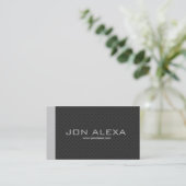 険しいモダン 名刺 (スタンド正面)