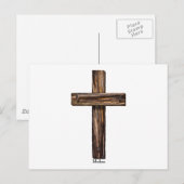 険しい十字架 ポストカード (正面/裏面)