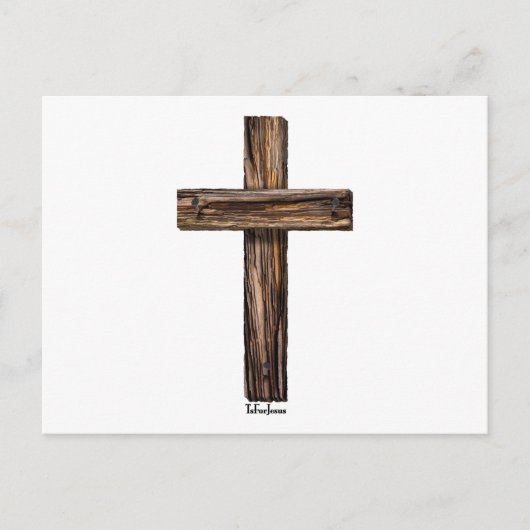 険しい十字架 ポストカード (正面)