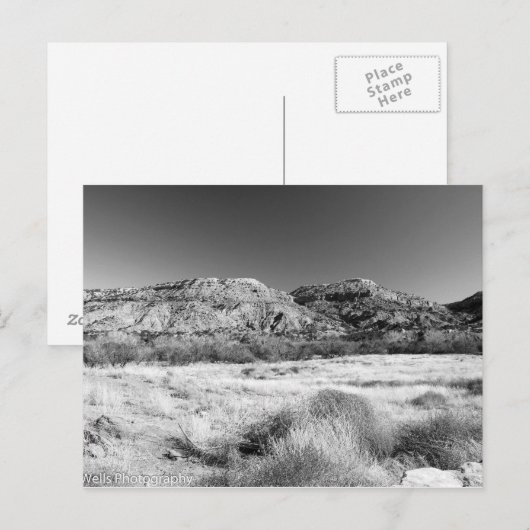 険しい土地 ポストカード (正面/裏面)