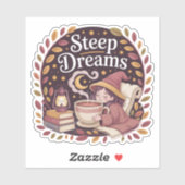 険しい夢 – Cozy Witch Tea シール (シート)