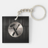 険しい大工用具 キーホルダー (裏面)