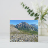 険しい山の風景はがき ポストカード (スタンド正面)