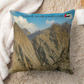 険しい山を渡るマグ クッション (ブランケット)