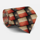 険しい木材テキサス州国旗 ネクタイ (ロール)