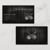 険しい決闘のバンジョー 名刺 (正面/裏面)