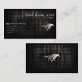 険しい競馬 名刺 (正面/裏面)