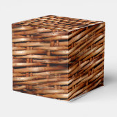 険しい籐のバスケットの外観 フェイバーボックス (裏面サイド)