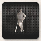 険しい野球 コースター (正面)