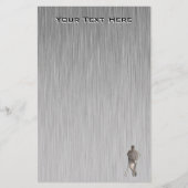 険しい野球 便箋 (正面)