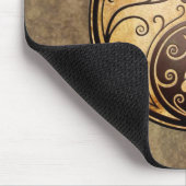 険しい陰陽のバラ マウスパッド (コーナー)