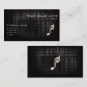 険しい音楽ノート 名刺 (正面/裏面)