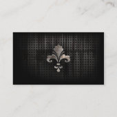 険しい（紋章の）フラ・ダ・リ 名刺 (裏面)