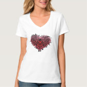 険しいHeartz Tシャツ (正面)