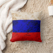 険しくロシアのな旗 クッション (ブランケット)