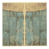 険しく青い板の写真の立方体の文鎮 フォトキューブ (正面)