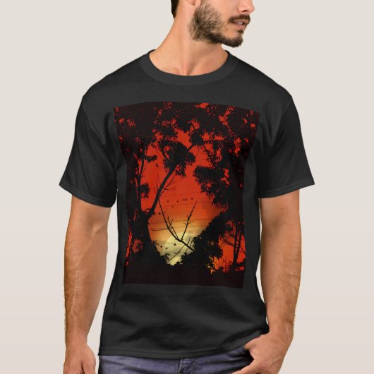 陽が沈む前に Tシャツ (正面)
