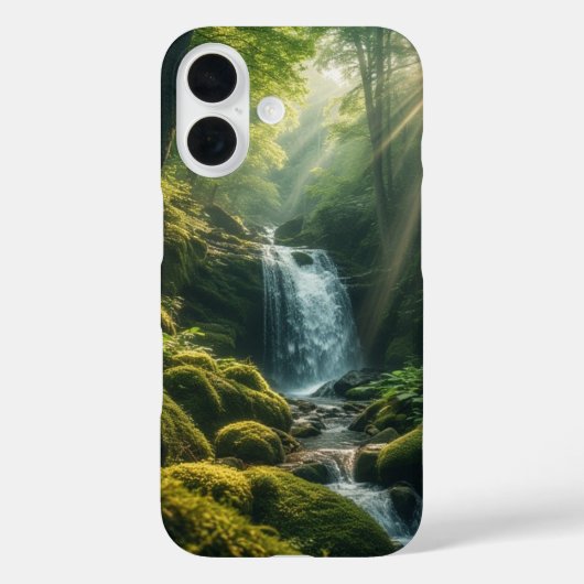 陽だまりの森の滝 Case-Mate iPhoneケース (裏面)