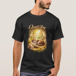 陽だまりの窓辺の夢 Tシャツ