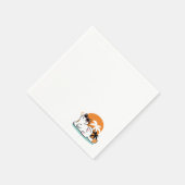 陽光素晴らしの猫 – トロピカルキャット スタンダードカクテルナプキン (角)