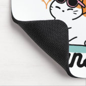 陽光素晴らしの猫 – トロピカルキャット マウスパッド (コーナー)