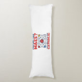 陽子は質量を持っていて、私はそれらがであったことすら知らなかった ボディピロー (正面縦)