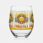 陽射し陽射し ステムなしワイングラス (左)