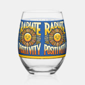 陽射し陽射し ステムなしワイングラス (右)