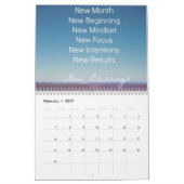 陽性の力 カレンダー (2月 2027)