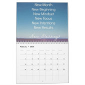 陽性の力 カレンダー (2月 2026)