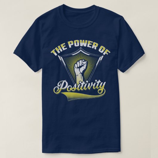 陽性の力 Tシャツ (デザイン正面)