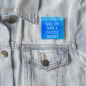 陽性の思考の引用文 缶バッジ (インサイチュ)