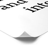 陽性の追加 ポスター (角)