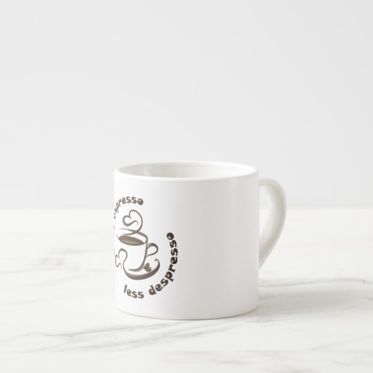 陽性の香り:より多くのエスプレッソ、より少ないうつ エスプレッソカップ (正面右)