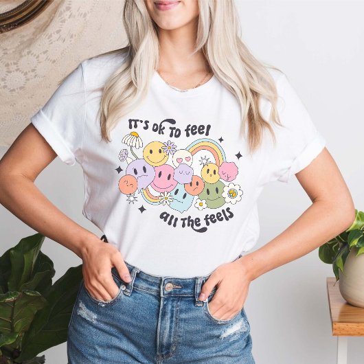 陽性は感じ全てよ感じい Tシャツ