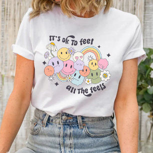 陽性は感じ全てよ感じい Tシャツ
