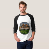 陽性やる気を起こさせる引用文 Tシャツ (正面フル)