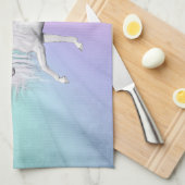 陽性を通して進む キッチンタオル (四つ折り)